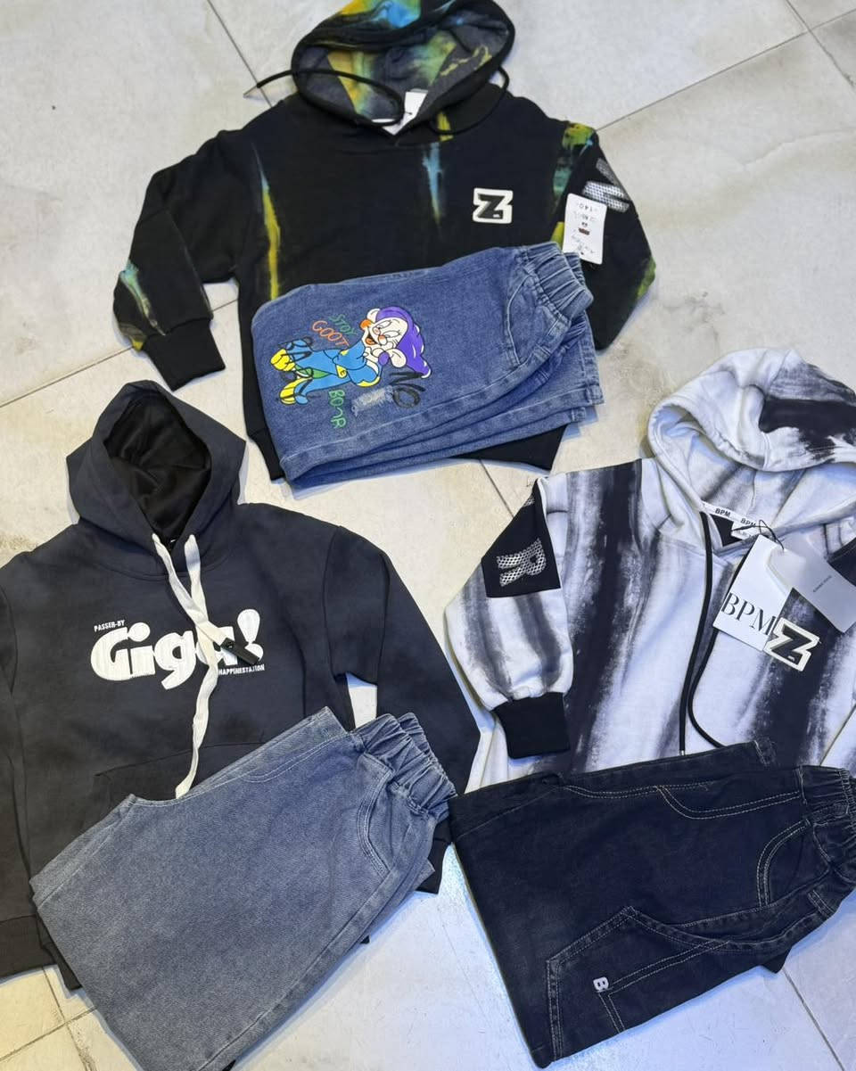 تخفيضات مخيفهه 3 يوم فقط سعر 17 الف سيت 🩷

سيت هودي و بنطرون 🙂‍↔️

قياسات منن 3 سنه لحد  12 سنه 🙈

العنوان الكوت السوق  قرب عروس البحر 🦋🧿

شوية حلويات جايبلكم اليوم 😂❤️

فول بضاعة موديلات جديدة دائما معودكم ع الشي القوي💗

🚦🚦🚦لدى ازياء هشام وبس🙋‍♀️🙋‍♂️ بضاعة 💯💯💯مختلفة جديد جديد

خامة فول ماركة
من يعشق الأناقة 🤩
نختار افضل القطع والأكثر اناقة 😍❤️
بأفضل الأسعار 😇
ولكل الأذواق 🧍‍♀️🧍‍♂️🧍

و توصيل  داخل الكوت ومتوفر كافه محافظات💗

واتساب و اتصال 📱 
‏‭ 0774 797 5445
