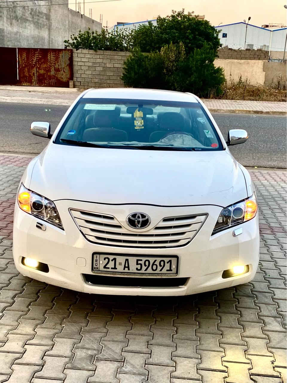 كامري خليجي 2008 رقم سليمانية إنكليزي 21
رقم وسنوية جديدة 2031 شهر ال 3
محرك 4 سلندر 2400 
كير ومحرك كفالة بدون صوت وصرف وبخار
طخم تايرات جديدة لوك
شاشة وكاميرا خلفية
ارضية مدوشمة
تبريد قطعتين ثلج ❄️ 
طخم امامي وخلفي وحدادية شرط
بلاجكتور امامي
منظومة لايتات زينون 
حساس دعامية خلفية / سبايدر خلفي
مكفولة بدون صبغ عدا شبر هلال خلفي
سيارة جاهزة 100 %
سعر 107 $ بيها مجال للطيبين .
شرط التحويل والغرامات
بطاقة 🪪 بانزين موجوده
مكاني كركوك إسكان قرب مستشفى أزادي 
استفسار اكثر اتصل وتدلل بدون رسايل
آسيا واتساب ***********
كورك             *********** كركوك, العراق
