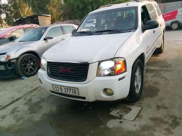 جمسي انفوي2006 مدني 7 راكب تبريد 3 قطع شغال ثلج
كير ومحرك لووك افحص واخذ
كهربائيات كلها شغال ع وضع البلاد 
السيارة جاهزه من كلشي شغل واطلع وين متريد 
بيع او مراوس 

السعر. 90  بي مجال قليل 
السياره حلوه وتسوى تعال وشوف 
مكان السياره بغداد العامريه 
***********مصطفى بغداد
