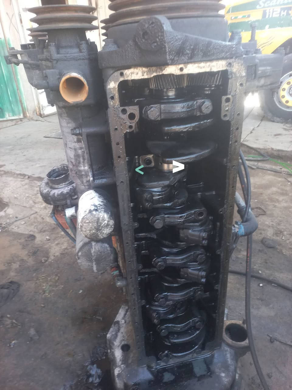 محرك ديس 94  سكانيه متروك استندر كل غراض موجود عده  نقص سلف وكب بيرن سعر سعر ٦ ورقات ***********مكان بغداد معامل
