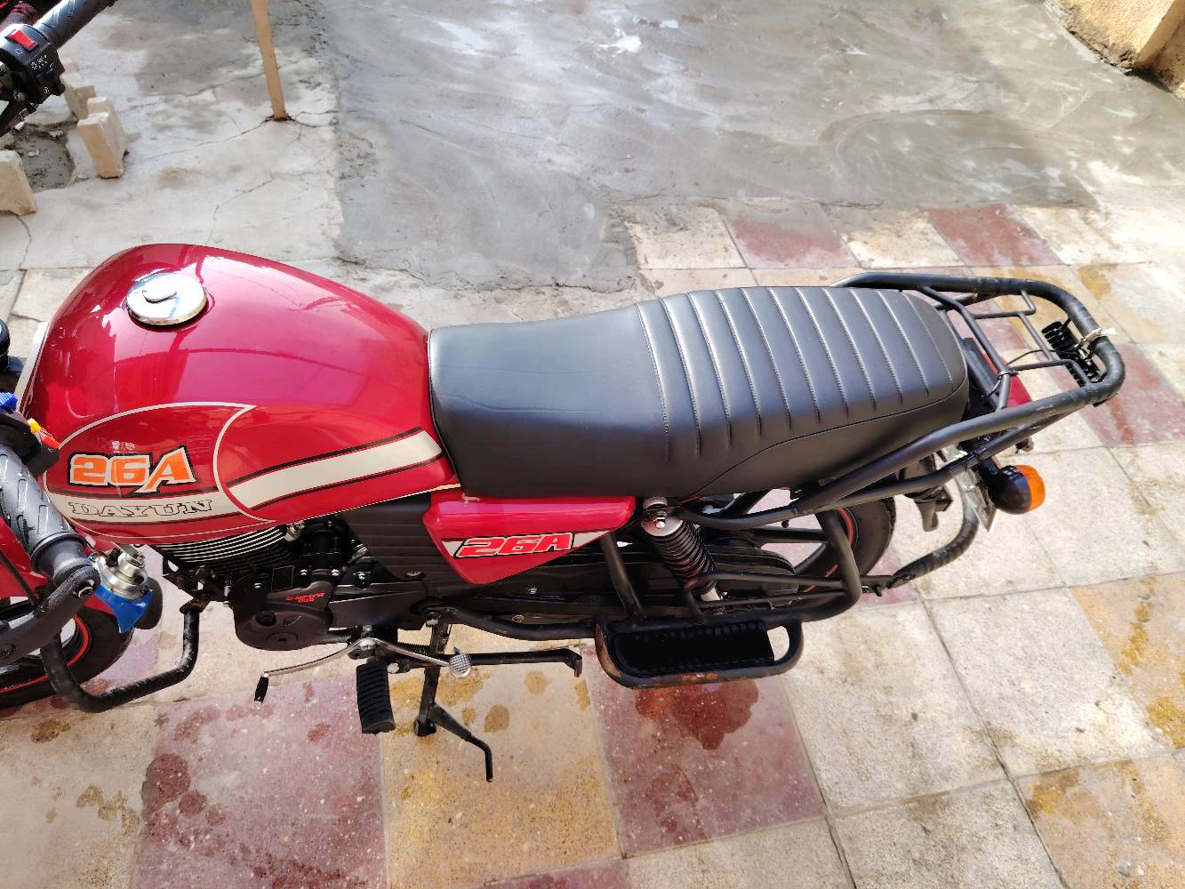  سلام عليكم دراجه لبيع رقم وسنويه بسمي نجف نكليزي مداور ثاني يوم دراجه جديده كلشي معايزه مديل 23 سعر 2250 وبيه مجال حك جيه مكان نجف كوفه حي ميسان محرك 200 رقم ***********