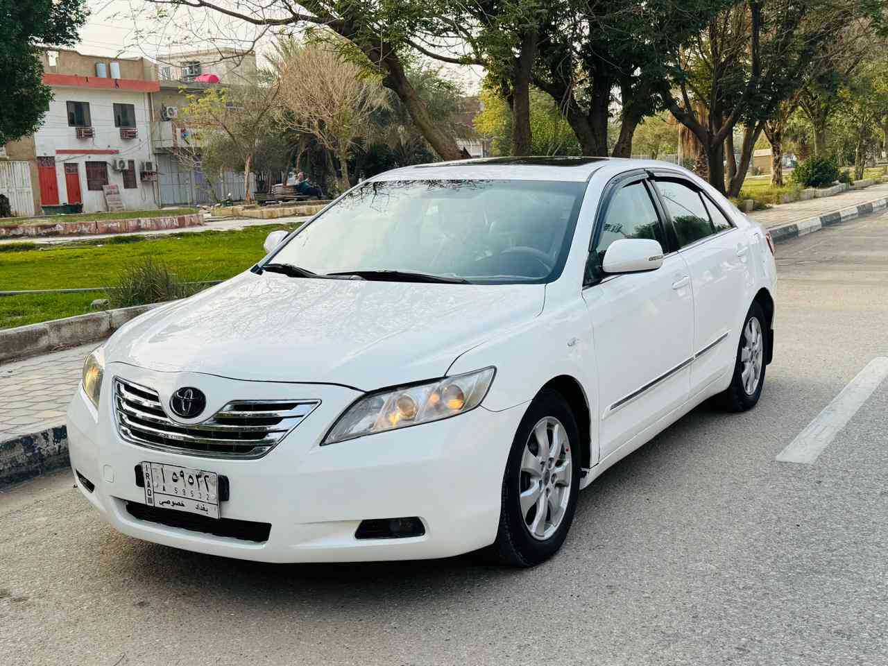 كامري موديل 2009خليجي مكفوله من الحادث بيه رشات تجميل بسيطه السعر104قابل للتفاوض للستفسار اكثر اتصال علئ الرقم ***********مواصفات السيارة فول لمتتد فتحه كامره تحكم استيرن مثبت سرعه كشنات كهربايه كشنات جلد برده خلفيه قطعتين تبريد حساسات خلفيه مكينه 2400 المرقوب مكينه وكير مكفولات تخم تاير حداديه جديده رقم بغداد مشروع وطني مكان السياره كربلاء كربلاء, العراق
