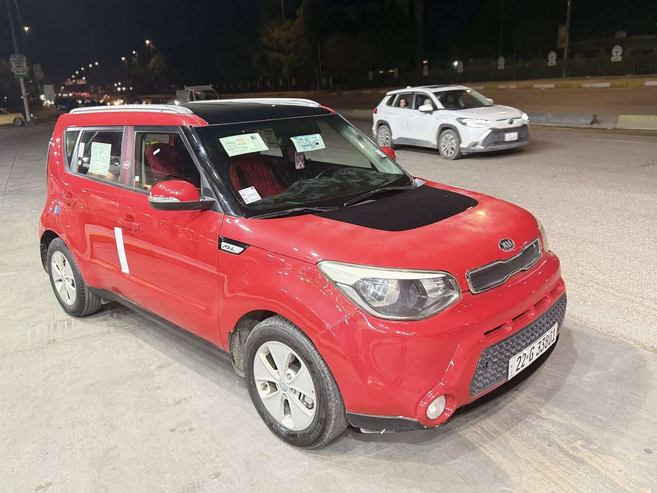 سلام عليكم عيد فطر سعيد 🥰 

كيا صول (خليجي خليجي )  2014 
كفاله عامه من الضربه والصبغ 
باسمي رقم اربيل دولي الجديد 
السياره جاهزه من كول النواحي 
كير والمحرك كفاله من الصوت والتبخير 
السياره تخم تاير دوشمه جديده 
وخمسه ويل كب 
السياره لونه مميز طماطيه 🍅🍅
السياره مكانه بغداد الامين الثانيه 
وسعره ب107 وبيه مجال حك الجيه والعمله والعيديه 

***********  انتصل وتدلل مؤمل حسين
