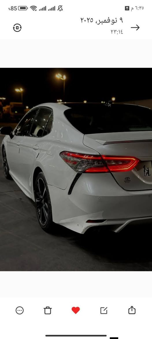 السلام عليكم
كامري موديل 2018 للبيع فقط 
فول مواصفات للأخير 
عداد 47 ميل
كلشي موضح بل سونار 
رقم السيارة أربيل قديم
السعر 195 ورقه
الاستفسارات مع صاحب السياره الرقم 
*********** صاحب السياره
