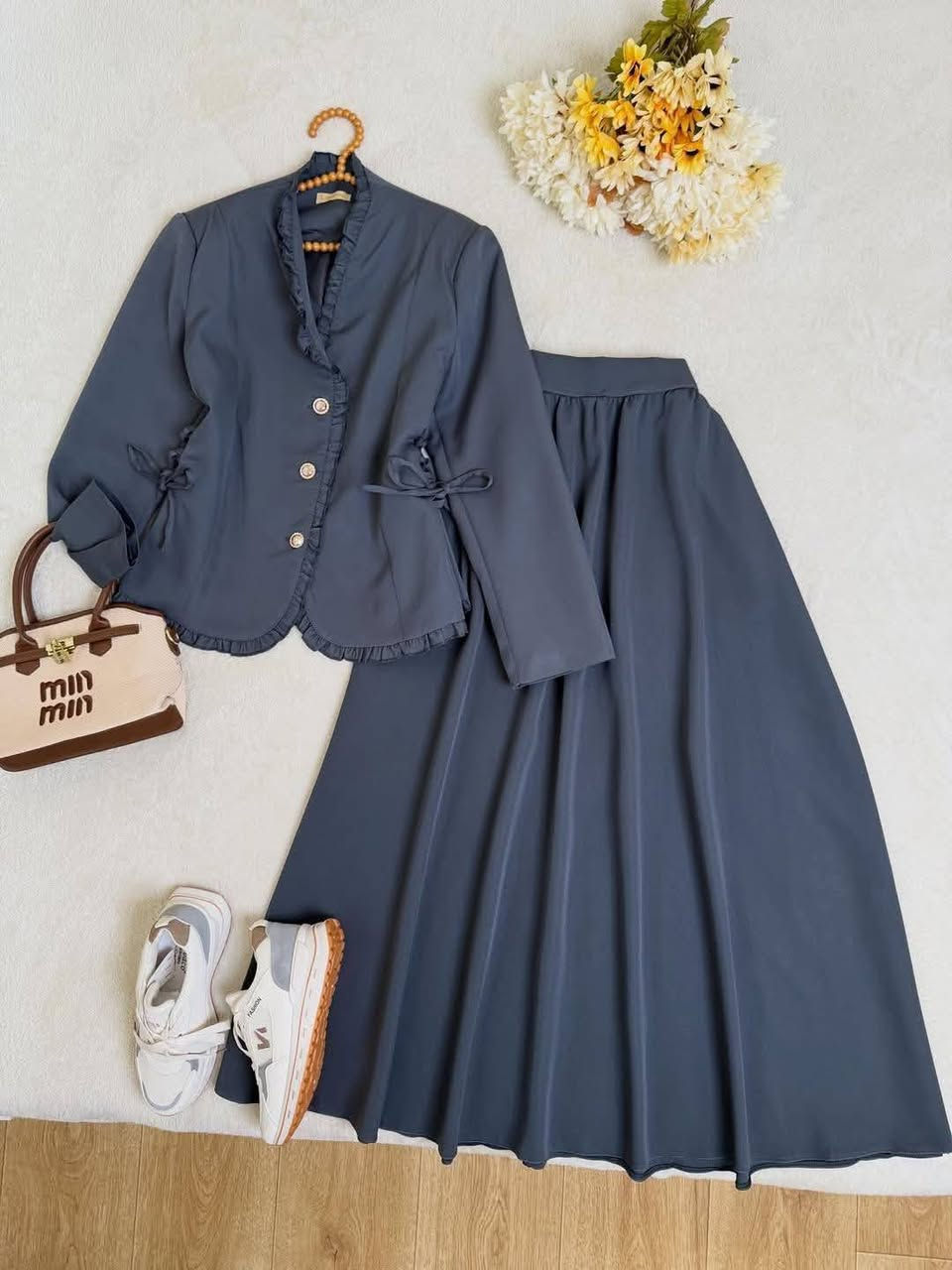 😍#جديدنا_جمال_موديلات😍
  🔥🥹♥️طقم نسائي قطعتين 🥰 تنورة+سترة
#الخامة  درجة_اولى 👉🏻 🦋💙🌺
القياس.   38_40_42_44_46_48
#السعر28
يوجد توصيل داخل المسيب الفين دينار 
يوجد توصيل محافظات ايظا


**إذا كنت صاحب هذا الإعلان وتريد حذفه لأي سبب، رجاءا أرسل رسالة إلى الدعم الفني**