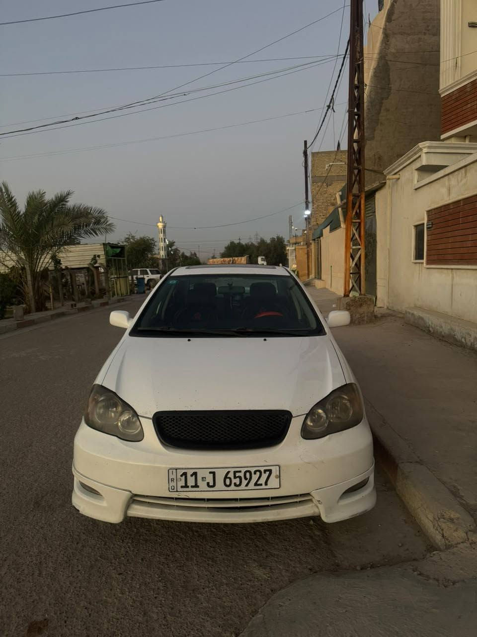السلام عليكم
كورلا نحله 2008   s فول فتحه سقف، كروز سرعه، تخم تاير  ،  شاشه اندرويد، كامره خلفية، كير ومحرك مكفولات حادثها من امريكا باب وجاملغ السايق معدل ومصبوغ نفسه السيارة كلها ليبل واحد مكانها بغداد السعر 98 وبيها مجال بسيط حك الجيه للاستفسار *********** بي واتساب

