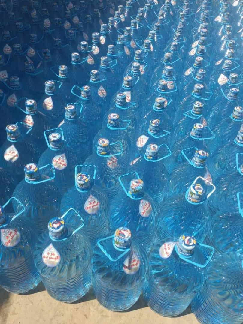 🛑خاص لسكان بسمايه فقط    ( مياه نهر الامزون ).
1نستبدل كافه الدبات القديمه بدبات جديده+نكته
عنوان البناية ورقم الشقة وتفاصيل طلبك
يوجد لدينا. وخدمة توصيل على مدار ٢٤ ساعه #مجانآ
دبة ماء .🧊. دائمي. . دبة إستخدام واحد 

..🌹🌹
الاتصال او واتس اب  *********** 
***********
اتصال  
نقاء مضمون لضمان صحتك و صحه عائلتك 💦.
