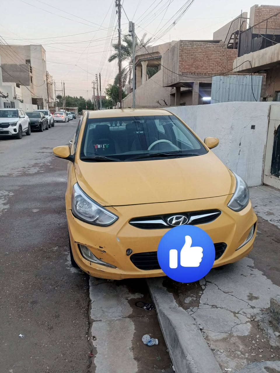 اكسنت موديل 2013 خليجيه رقم بغداد مكينه وكير جديد تبريد خير من الله تخم تاير جديد صدر جديد بيها بس طخه بلخشم مال بنيد اليمنه مصفره هيئه السياره مابيه نقص السعر 80 وبيها مجال
***********
