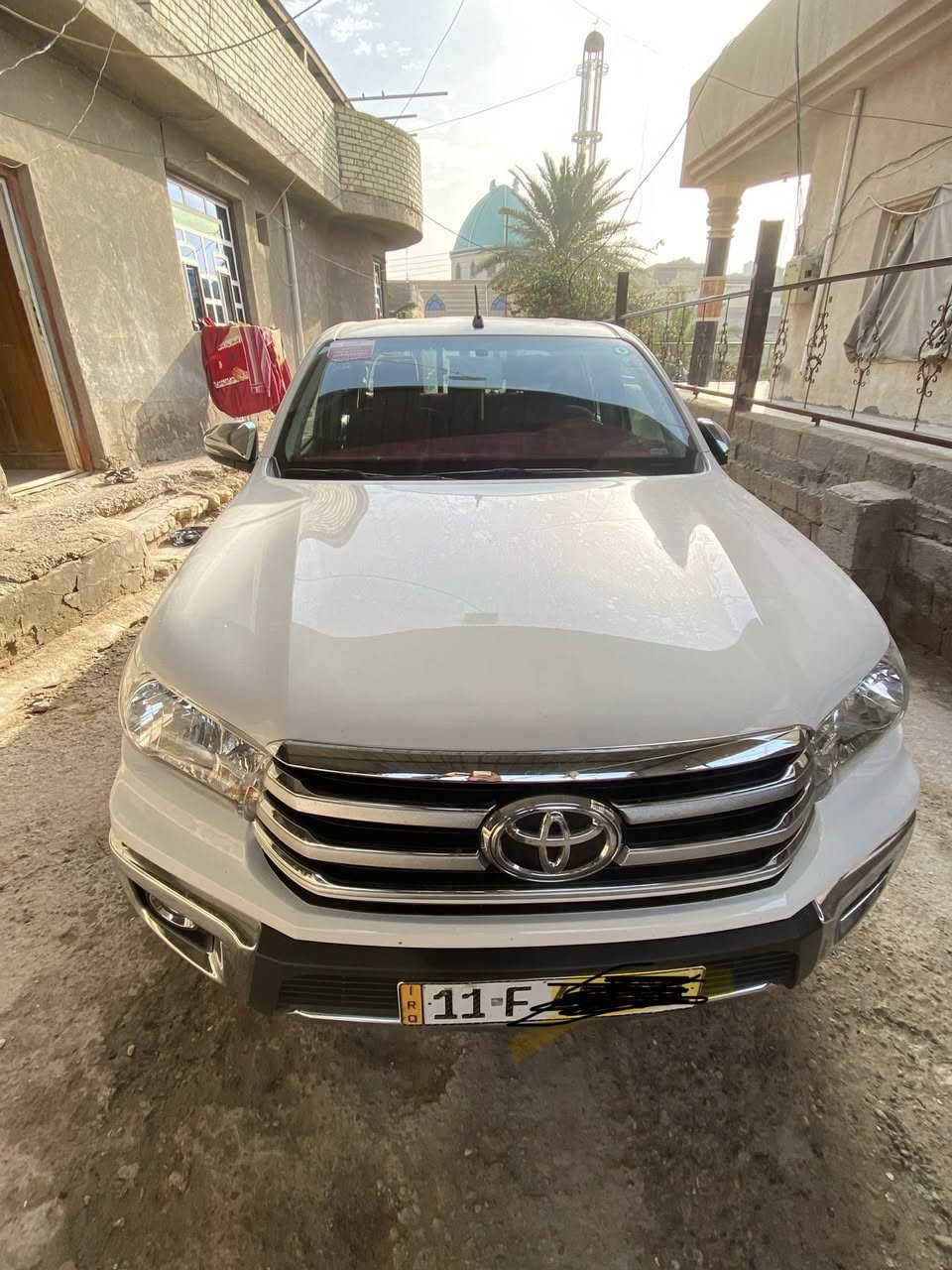 السلام عليكم
تويوتا هايلوكس للبيع 
الموديل ٢٠٢٥ 
رقم بغداد الدولي 
مواصفات SR 
فول مواصفات
شحن لاسلكي
تبريد بل كشنات 
مثبت سرعه 
مري شفط 
بنيد جكات 
بصمه سيارة 
كفاله عامه السيارة 
وضع الشركة كلها اخوان شرط سبيرها منازل 
العنوان / بغداد - ابو غريب 
السعر /    ٣٠٥$ وبيها مجال 
الهاتف / ***********
