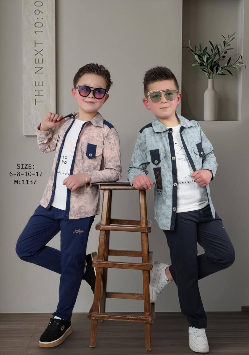 جمله فقط جمله فقط 
تم بعون الله افتتاح موسم الصيفي😍❤️  طقم ولادي الدرجه
قياس 6/12   السعر 180
العنوان ذي قار الشطره 
يوجد توصيل جميع المحافظات
التواصل وأنساب  ***********
