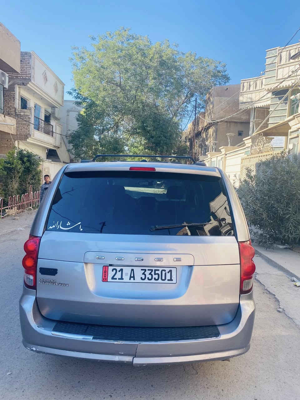 السلام عليكم
دوج كرفان 2016 للبيع او مراوس 
رقم سليمانية اجرة تحويل مباشر 
مواصفات عادية
ماشيه 235  
جاهزة بدون نقص 
ويل كب جديد 
صدر 
باتري 
جاهزة 
كراسي ملكي
صبغ حزام 
عنوان بغداد تاجيات 
للاتصال *********** واتساب 
السعر 118 وبيها مجال
