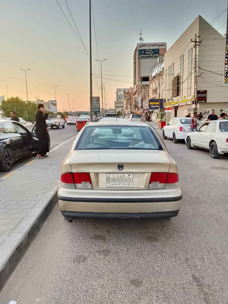 سلام عليكم سمند موديل 9مصبوغه اثر جراد لا ظربه ولا تبديل ديوانيه غماس مامتواجد عل فيس اتصال ***********
