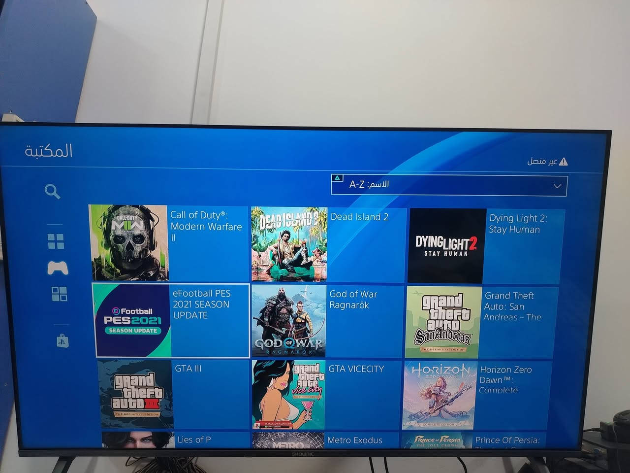 السلام عليكم
متوفر بلي ٤ سلم لوك ستيكر مهكر تهكير الجديد هارد تيرا جويستك واحد بي ١٨ لعبة قويات ب ٢٧٠
مكاني بغداد حي الجهاد توصيل موجود


**إذا كنت صاحب هذا الإعلان وتريد حذفه لأي سبب، رجاءا أرسل رسالة إلى الدعم الفني**