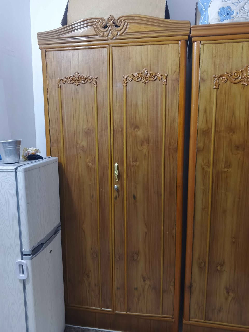 ‎غرفه نوم نجاره عراقيه درجه أوله الخشب الخارج 5ملم والداخل 4ملم مديل المسرح سعره مليون100 ***********‎ النجف, العراق
