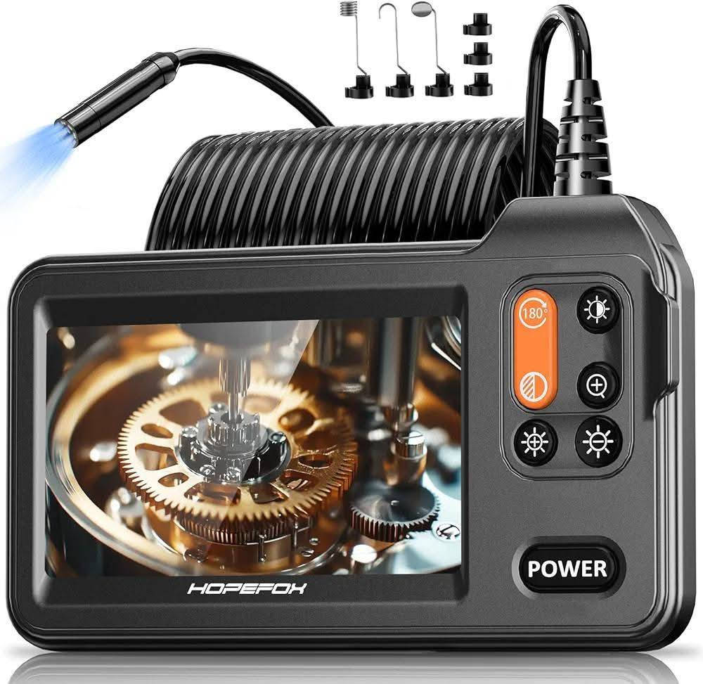 الجهاز هو منظار فحص صناعي (Industrial Endoscope) يُستخدم لتفقد الأماكن الضيقة وغير المرئية.المميزات الرئيسية: يتضمن الجهاز شاشة عرض مدمجة، وعادة ما تكون بدقة عالية (HD).الوظائف: يحتوي على أضواء LED للإضاءة في الظلام، ويتميز بكابل صلب وكاميرا مقاومة للماء بمعيار IP67.الاستخدامات: يستخدم بشكل واسع لفحص محركات السيارات، أنابيب الصرف الصحي، وحدات التكييف، وغيرها من التطبيقات المنزلية
اول تم ٣٥ مع توصيل


**إذا كنت صاحب هذا الإعلان وتريد حذفه لأي سبب، رجاءا أرسل رسالة إلى الدعم الفني**