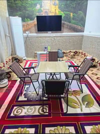 كرسي حديد • ١٠ سبرنك • مبطن أسفنج