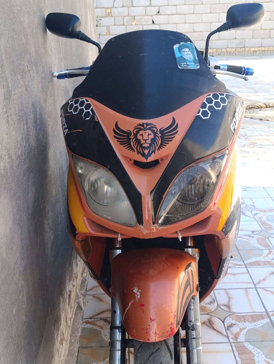 فورزه 09
7 كير 4 تحويلات 
نظام سبورت + اوتوماتيك 
بصمة + سويج 
لون مميز مشمشي 
ستاند حساس  /دراجه / / كهربائيات كلهه شغاله مكينة ما مفتوحه مكاني الناصريه مركز سعره650 وبيه مجال رقمي ‏‪0785 131 0996‬‏
