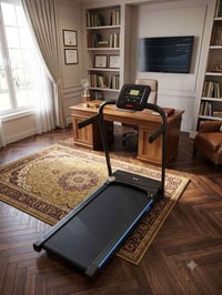 للبيع جهاز جري كهربائي (Treadmill) منزلي ✅ الجهاز نظيف جدًا وبحالة ممت...