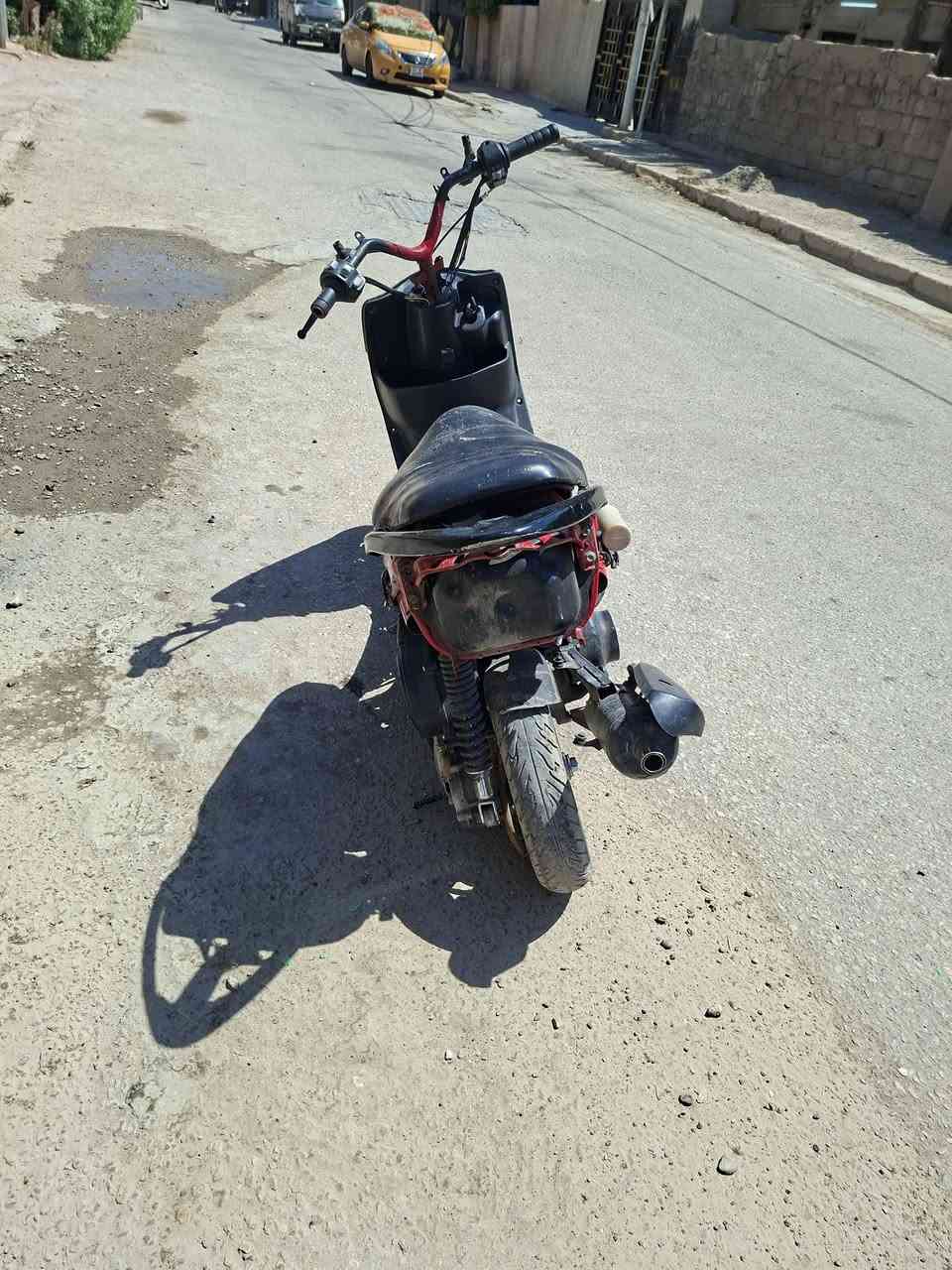 سلام عليكم دراجه ماكس عدله مكينه ٥٥ السعر 250 وبيهه مجال الدراجه تحتاج قبق هندر فقط مكاني بغداد الدوره رقمي *********** بي وتساب
