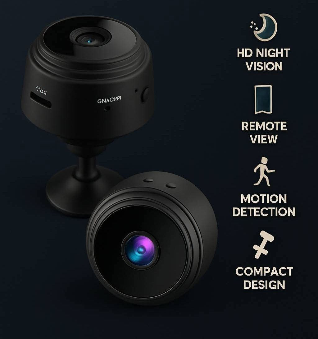 🌟 كاميرا المراقبة الذكية V380 — أمانك وين ما تكون! 🔒📸
هل تبحث عن كاميرا صغيرة، قوية، وسهلة الاستخدام؟
كاميرا V380 هي الحل الأمثل لمراقبة البيت، المكتب، المحل، أو حتى الأطفال 👨‍👩‍👧‍👦✨

---

⭐ أهم المميزات والمواصفات:

🔋 بطارية داخلية تدوم طويلًا — تعمل بدون كهرباء!
📶 اتصال WiFi مباشر عبر تطبيق V380 على الهاتف.
🌙 رؤية ليلية عالية الوضوح لضمان أمان 24/7.
🎤 مايكروفون وسبيكر (اتصال صوتي ثنائي الاتجاه).
👀 زاوية تصوير واسعة مع جودة صورة HD.
📦 تسجيل على الذاكرة (يدعم كرت SD).
📱 تنبيهات حركة ذكية على جوالك مباشرة.
🧲 تصميم مغناطيسي سهل التثبيت في أي مكان.

---

🎁 صغيرة بالحجم… كبيرة بالإمكانات!
💥 مثالية للمنازل، المحلات، المكاتب، المخازن، أو مراقبة الأطفال والخدم


**إذا كنت صاحب هذا الإعلان وتريد حذفه لأي سبب، رجاءا أرسل رسالة إلى الدعم الفني**