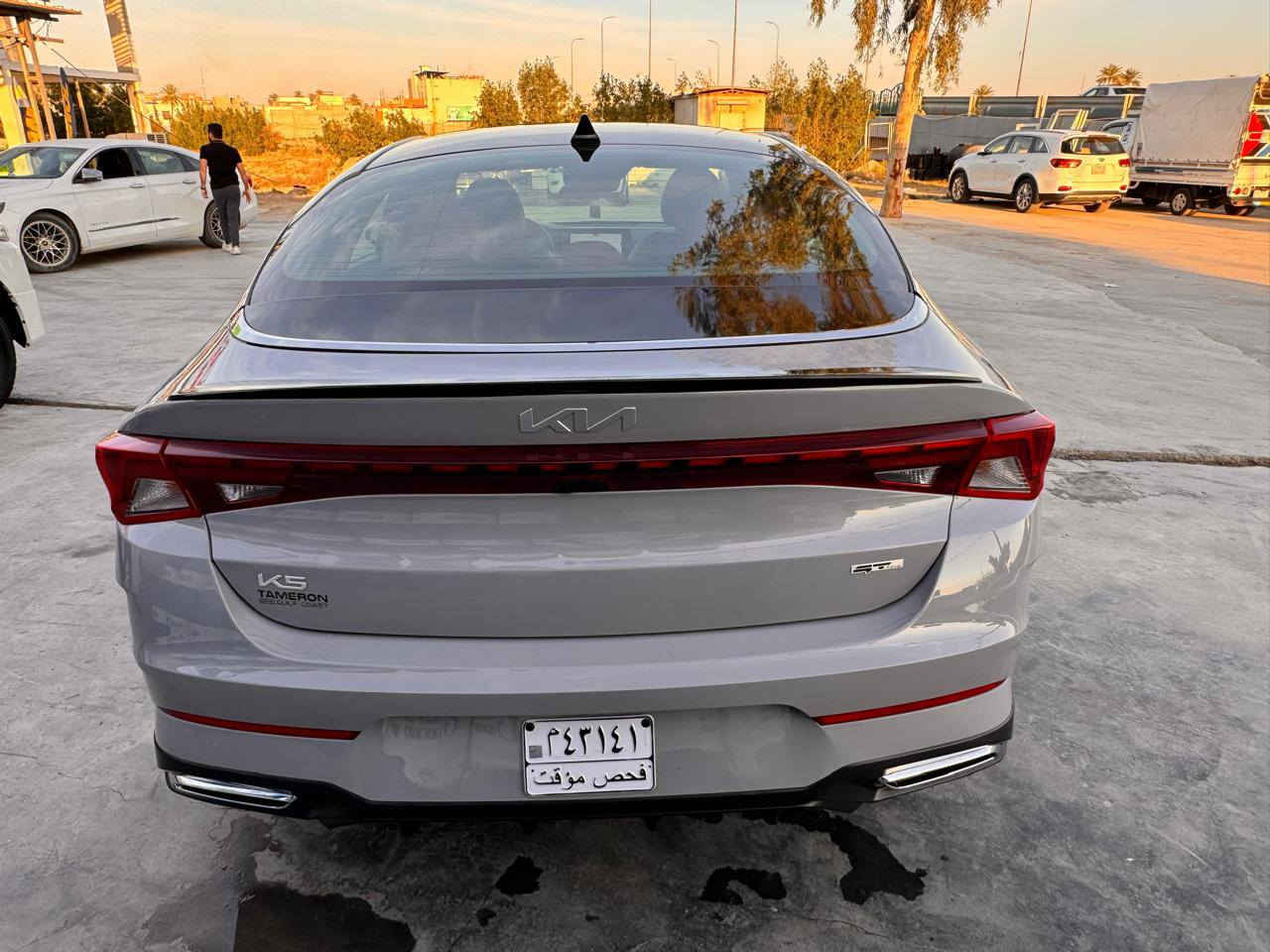 تحيه طيبه السلام عليكم ورحمة
كيا K5 خليجي 2025

محرك:.25000
ماشيه 44ألف 
مواصفات :.
بانوراما 
بصمة
شغال (تشغيل عن بعد)
شاشة حجم كبير 
شاشة الكترونية 
كشن جلد 
كشن كهرباء 
مري شفط 
ويل كروم
داخل بيجي 
ليد أمامي و خلفي 
حساس أمامي و خلفي 
تبريد قطعتين 
صندوك ذكي 
درايف مود 
تحكم و تعديل سرعه
رقم بغداد دولي تحويل مباشرة 
السعر 228ورقه 
أي استفسار رقم صاحب السياره 
***********
مكان ديالى
