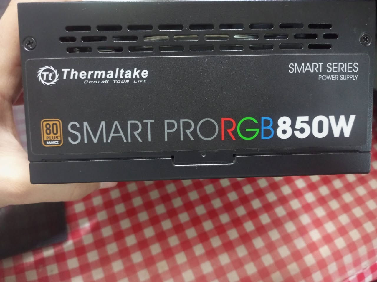 بور سبلاي فحم للبيع ماركة thermaltake 850W bronze 80+RGB السعر ١٥الف


**إذا كنت صاحب هذا الإعلان وتريد حذفه لأي سبب، رجاءا أرسل رسالة إلى الدعم الفني**