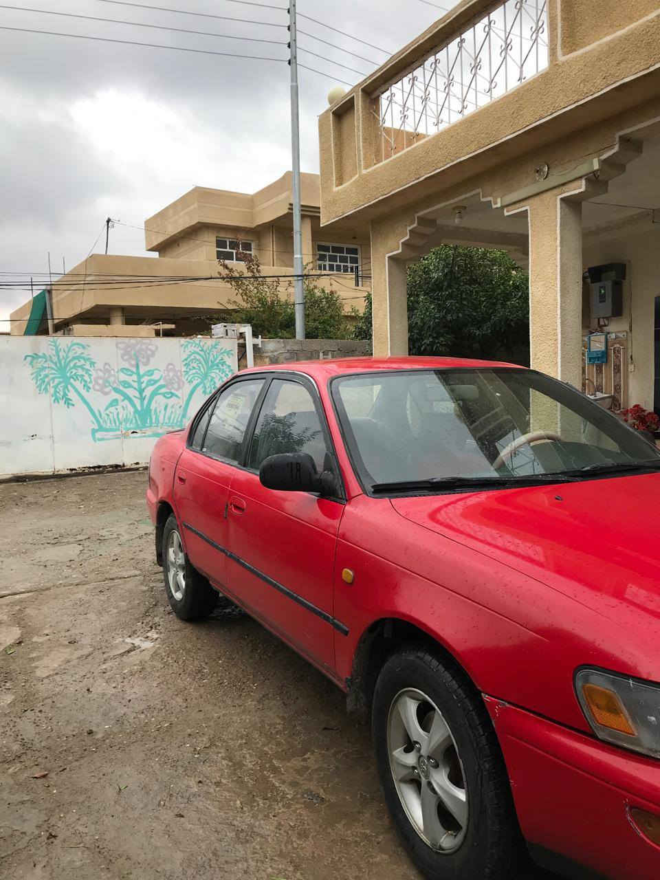 السلام عليكم
كورله بلادي ما محور موديل ١٩٩٢ رقم بغداد 
محرك وكير مكفول 
محرك1400
صدر السياره نص عمر 
والتايرات نص عمر
السياره مصبوغه جماليه بدون اي ضربه 
ويوجد خياس في الهلالات قليل 
السعر المطلوب (60)
الرقم:***********
