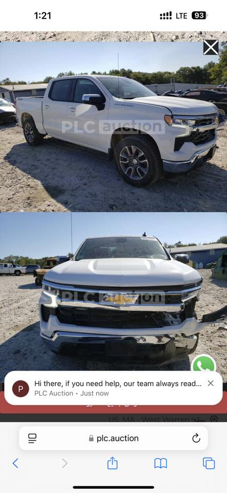 Chevrolet Silverado
موديل:2023
عدد الكيلومتر :100km الف
محرك : 4 سلندر توين تيربو
مواصفات : LT
ضرر : موضح بل صور
للتواصل : ***********
