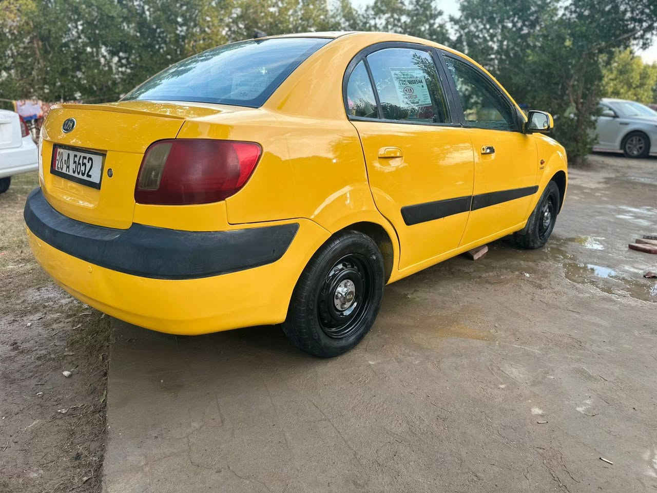 سلام عليكم
كيا ريو 2008 وارد امريكي 
ضربتة جاملغ الأيمن مبدل فقط
والباقي كفالة عامة 
كير محرك عل شرط 
تبريد ثلج 🥶 
رقم نجف دولي سنوية لل30 
تخم تاير 
حداية جديدة 
كيج حماوة تحكم امرايات جام كرهبائي 
مكانة الديوانية الحمزة الشرقي 
***********
