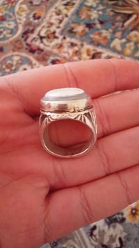 خاتم فضه ٩٥٠ قديم جدا سعره ١٠٠  07824109462