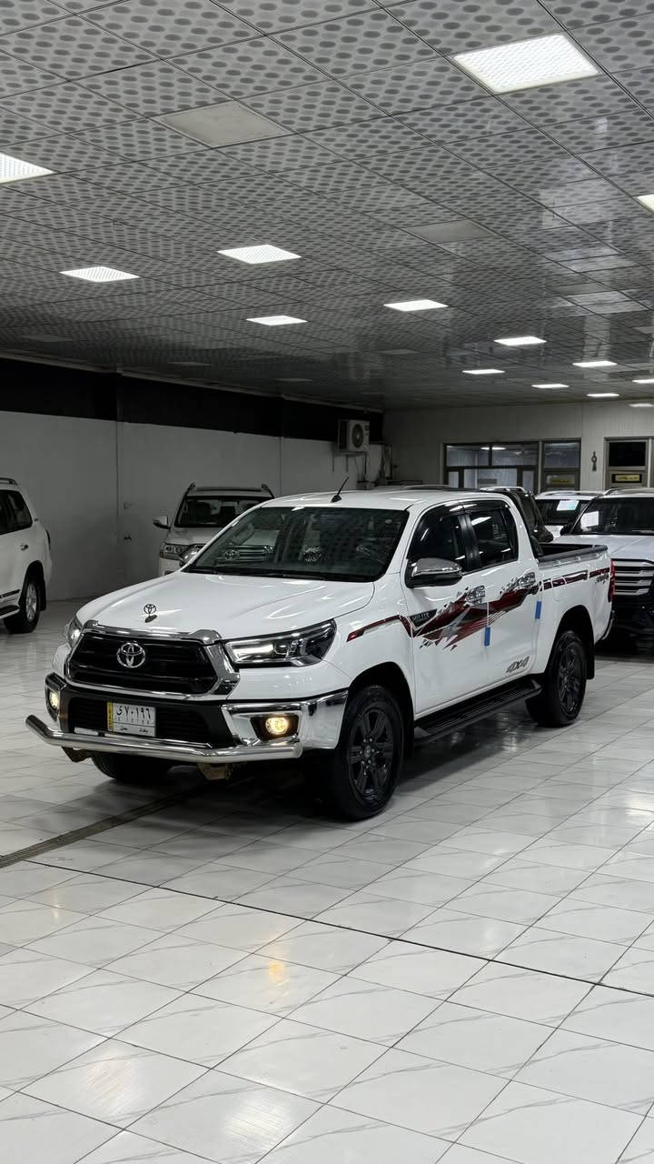 هايلوكس سعودي 2022 – فورويل
مكفولة كفاله عامه ماشيه 51 الف 

فول مواصفات للأخير

السياره ساز اصل ساير 

المواصفات :

كشنات تبريد وتدفئة

شاشة جبيرة أصلية

لايتات زينون LED (عالي واطي)

بروجكترات زينون LED

دخول ذكي وبصمات على الأبواب

تشغيل بصمة

مري شفط 

داشبول ليزري

لدات أمامية وخلفية

كاميرا خلفية + حساسات خلفية

مرايا جانبية كروم مع إشارة

تحكم كامل من الستيرن

نظام ECO لتقليل صرف الوقود

دفع رباعي 4X4

دبل خفيف + دبل ثقيل

تبريد بيانو + شاشة

كير أوتوماتيك

حساس ضغط الإطارات

ويل كب كروم ألمنيوم

منفاخ تايرات شركة

---

رقم السيارة: بغداد – تحويل ملكية مباشر
الموقع: بغداد الراشديه. ***********
