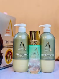 شامبو بروتين A • يعالج التساقط • متوفر بلسم