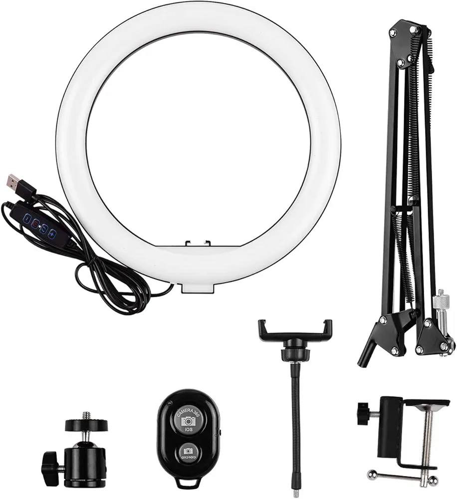 رنك لايت حلقة ضوء مع حامل مكتبي وحامل الهاتف وجهاز تحكم عن بعد، 3 ألوان إضاءة خافتة لحلقة تدفق الضوء لـ تيك توك يوتيوب تسجيل فيديو صورة سيلفي موضح بالصور السعر 10 الاف للطلب او الاستفسار التواصل عبر رسائل الصفحة متوفر توصيل بغداد ومحافظات 👍 #تابع_الصفحة_يوصلك_كلشي_جديد


**إذا كنت صاحب هذا الإعلان وتريد حذفه لأي سبب، رجاءا أرسل رسالة إلى الدعم الفني**