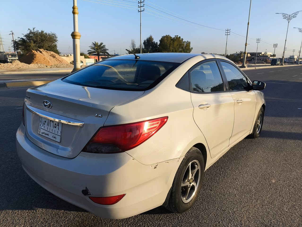 السلام عليكم اكسنت خليجي موديل 16 مكينه 1600 بيها 3قطع السيارة جاهزة رقم بغداد تحويل مباشر السعر80 بيها مجال بسيط مكاني كربلاء ***********
