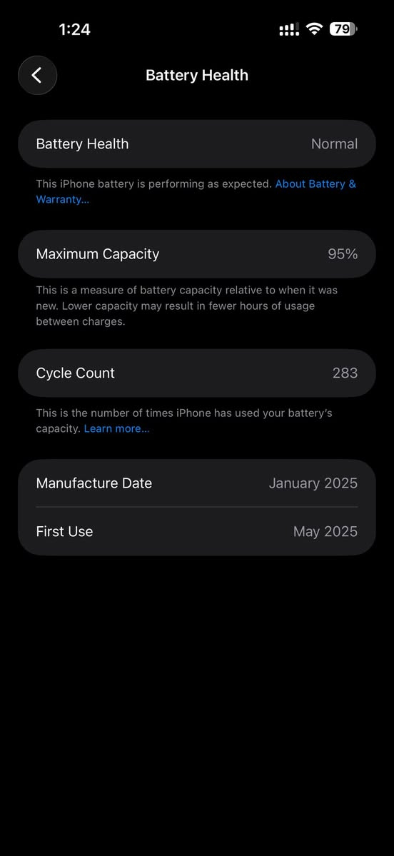 السلام عليكم

ايفون ١٦ برو ماكس شريحة و esim  
ذاكرة ٢٥٦ صحراوي 
الجهاز كامل ملحقاته موجودة 
 شخط واحد مابي وكلشي مامبدل بي وبعده بلضمان 
مكاني بابل الإسكندرية 
رقمي *********** 
السعر ١.٤٥٠.٠٠٠
