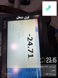 تم صيانه مسار كيبل ضوئي الى لاخ مصطفى وتنزيل البور مسافه المسار 3كيلو ...