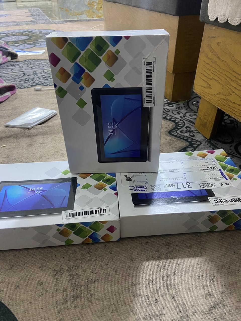 سلام  عليكم ايباد عدد ٣ جديد غير مستخدم ذاكره ٣٢ مال أطفال السعر ١٠٠ على اول تم سعر ثابت يرحمكم الله


**إذا كنت صاحب هذا الإعلان وتريد حذفه لأي سبب، رجاءا أرسل رسالة إلى الدعم الفني**