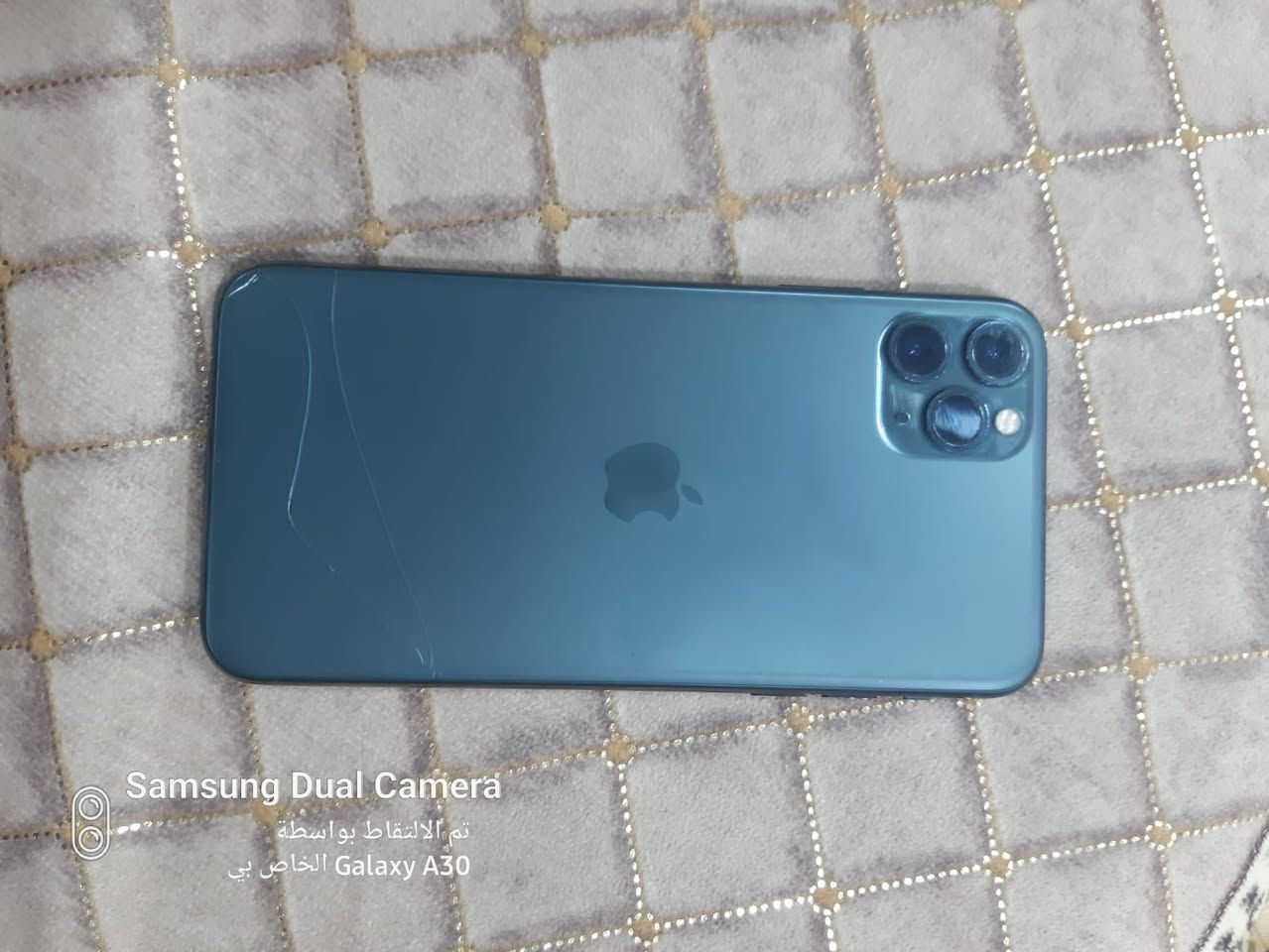 السلام عليكم ايفون 11 برو ماكس  بلادي دبل خط بي فطريه بل ضهر
ذاكرته 256

البطاريه 77بلادي 

السعر 550الفً وبي مجال 

الاتصال عل الرقم *********** بي واتساب
