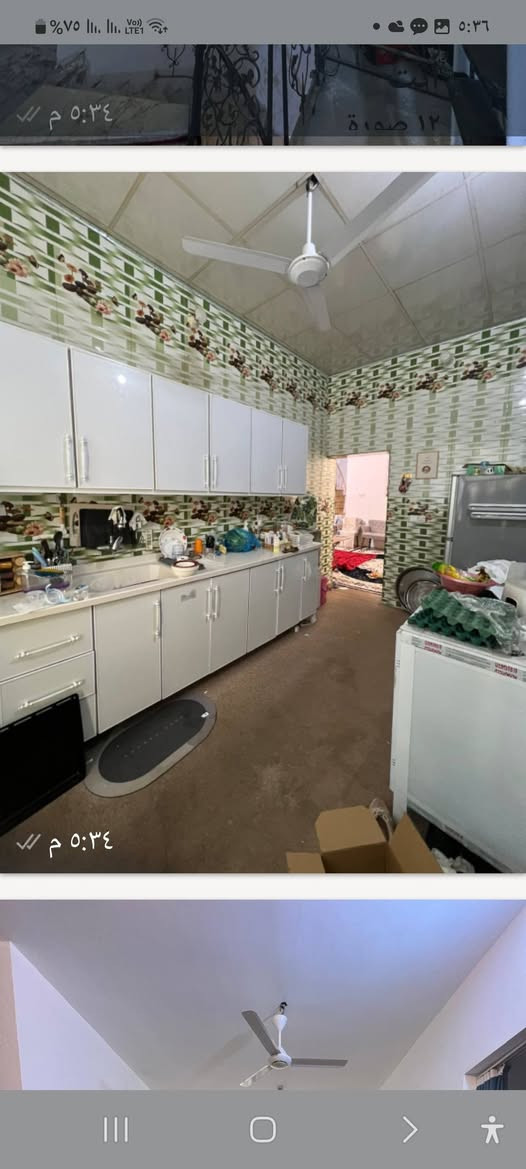 بيت للإيجار البوبيات خلف أسواق البرتقاله ١٠٥متر طابقين ونص شارع عريض محوله جديده قرب مجمع سكني *********** او***********
