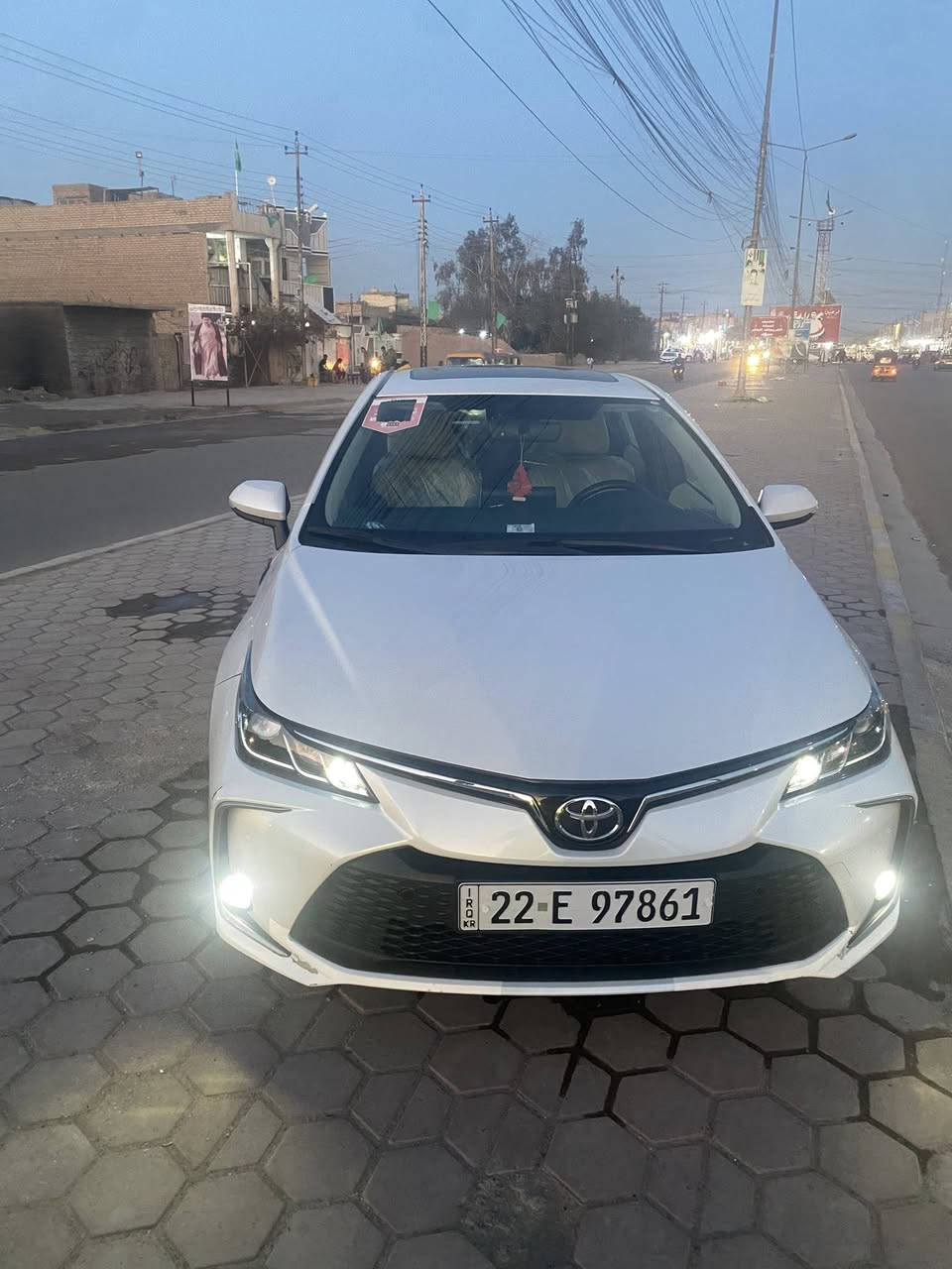 كورلا موديل  ٢٤ شركةً ساز
ماشيه ٣١
مكفوله رقم اربيل بسمي
***********
مكاني بغداد
سعر١٨٢
