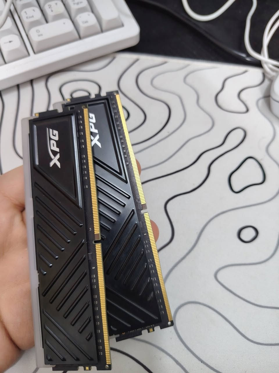 السلام عليكم
من رخصه الادمن
رامات DDR4 16G 3600 MHz من ماركه XPG مستعملات نضافه 100٪اخو الجديد بيهن ضمان شهر السعر 150 قفل مع التوصيل واذا انت بالبصره وتريد تجي السعر يصير 140 قفل شتريد اكثر من هيج والسعر مال الجديد موجود باخر صوره وشوف الفرق بالسعر


**إذا كنت صاحب هذا الإعلان وتريد حذفه لأي سبب، رجاءا أرسل رسالة إلى الدعم الفني**