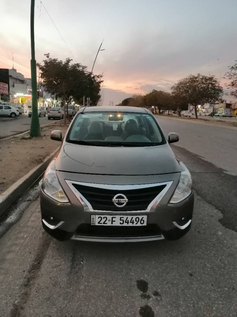 نيسان ساني موديل 2019 سنويه جديد لحد 2030 هذا جديد بدون صبغ سياره بسمي بيها تعديل بارد براس چملغ رقم موبايلي داخل الصورة سيارة بل كركوك محرك گیر صدر طائرات جديد سعر 100 كركوك, العراق
