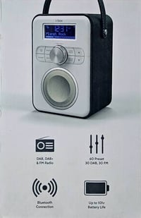 i-box Tune • DAB/DAB+ • بطارية 2200مللي 10س