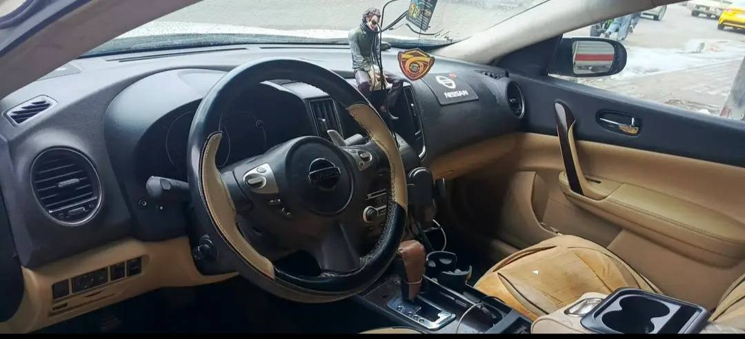 وحش ياباني مكسيما ٢٠١٠ 
محرك ٦ سلندر المرغوب ✈️
محرك و كير وكهربائيات حدادية تحويل وكالة شرط 
* رقم اربيل جديد
* محرك ٣.٥ مرغوب 
* كير اوتوماتيك + سبورت
* الون ابيض صدفي 
* بانوراما 
* تبريد و تدفئة شرط
* تشغيل بصمة 
* ابواب بصمة 
* بردة خلفية اوتو بلادي
* دواخل كريمي
* تحديد سرعة 
* حساسات خلفية 
* منضومة زينون تسوي ليل نهار 
* لايت عين شيطان الوان 
* وياله لوك سبورت 
* دفيوزر خلفي سبورت 
* لحية كاربون سبورت
* كزوز سبورت 
* مراية كهرباء 
* مرايا اشاير
* يدات نيكل 
* كوشن كهرباء 
* كوشن خزن و هيتر 
* سبايدر سبورت
* سوكان كهربائي
* مراوس ويا شمالي فقط
* مكان اربيل 
* سعر : ٩٧ $
* عليها غرامات ٤٠٠$ ينزل من سعر
* واتساب ***********

سيارة نضيفة ومصروف عليها هواي 
تحويل وكالة شرط
صبغ ٣ قطع ونص بدون دواخل
