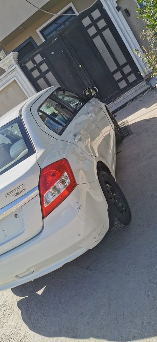 سلام عليكم للبيع 
سازوكي دزاير ٢٠١٧ 
طخات بيها ع وضعها كير مكينه تبريد 
مكفولات تخم تاير 
السعر بدون رقم ٦٠ اذا مرقمه ٨٠
بغداد الحريه 
مكلف بالنشر اتصال على رقم 
*********** مصطفى
