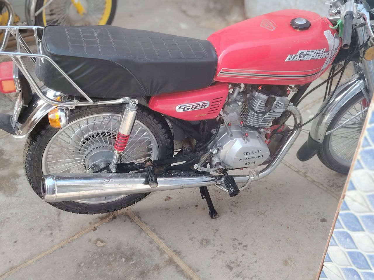 دراجه نامه برو للبيع موديل 21 أوراق اصولي مكينه مجفته كهربائيات شغاله اشاير لايت رونات كلها شغاله مكان ناصريه الشطره السعر 700شراي يتصل ***********
