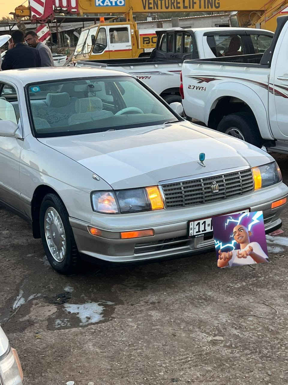 السلام عليكم للبيع بطه
موديل 1994رقم بغداد 
منفصل/مكاني واسط 
تخم تاير الاستفسار أكثر (‏‪***********‬‏)
حداديه جديدة 
كفاله
تبريد ثلج 
سيارة جاهزة الاخير
