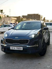 كيا سبورتج  وارد امريكي(بدون ايرباك)1/1  موديل 2022 قطعه وحده ضرر  كيا...