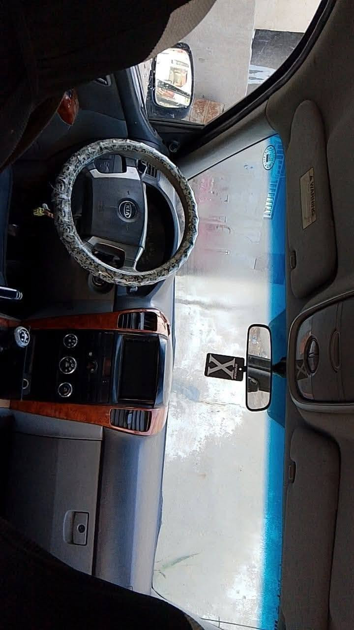 سلام عليكم سياره للبيع سورنتو موديل 2003 كير عادي محرك امحور سوناته 2400 بيه قطعتين صبغ رقم اربيل سنويه صاقطه مكاني حله السعر 55 وبيه مجال أو امراوس شعدك نزل رقم ***********

