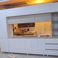 كاونتر MDF • سنك متر ونص • مكان طباخ